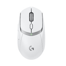 Logitech G309 Lightspeed Wireless Gaming Mouse, Lightweight, LIGHTFORCE Switches, Hero 25K Sensor, 300+ hr Battery, 6 Programmable Buttons, PC & Mac - White